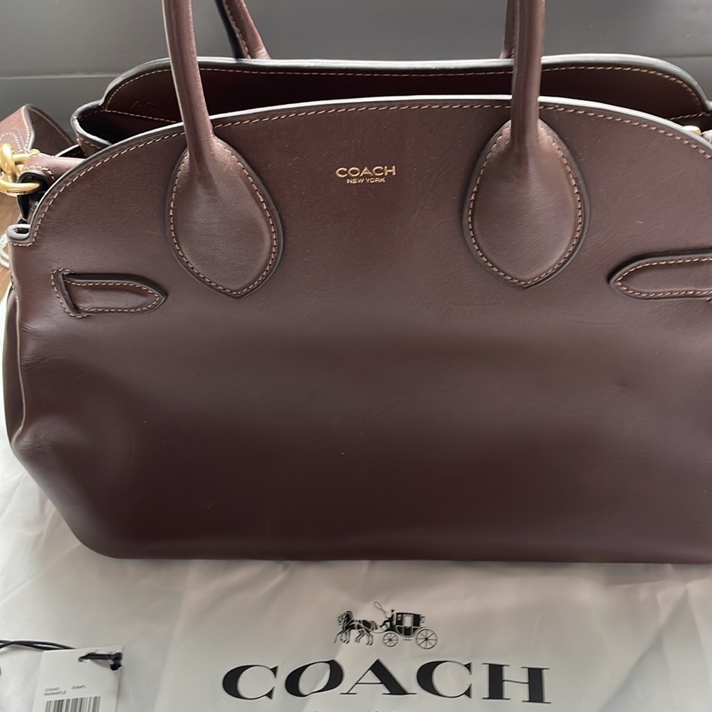 Coach Empire Carryall Bag 35 Brass Maple - Picture 6 of 11